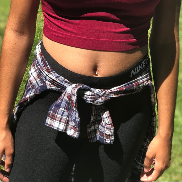 maroon, blue, light grey flannel - Picture 2 of 3